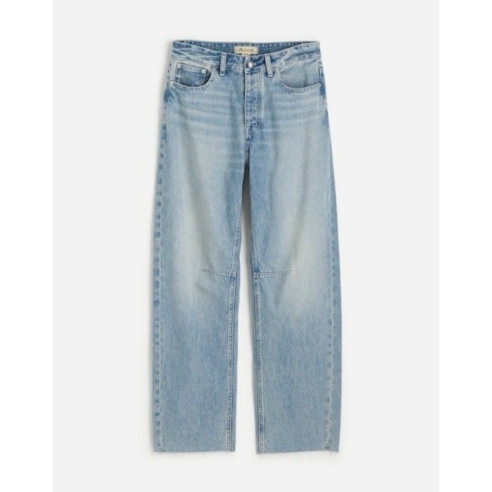 Madewell The Curvy Darted Barrel-Leg Jean NWT Size 33